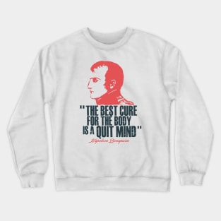 Napoleon Bonaparte - Inspirational Quote Crewneck Sweatshirt